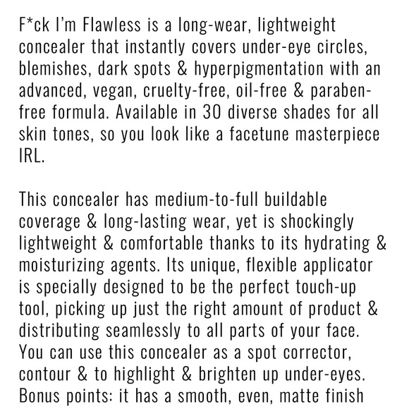 IL MAKIAGE - F*ck I’m Flawless Concealer - Picture 5 of 8